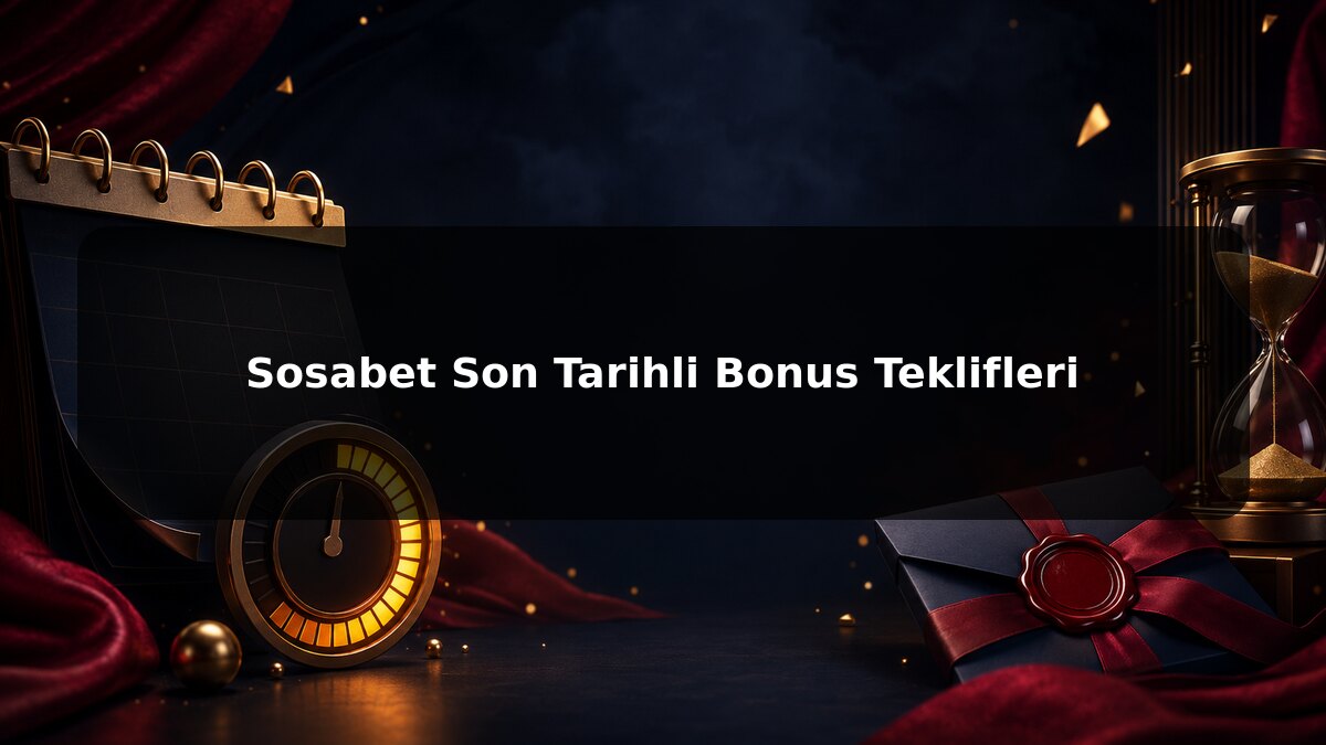 Sosabet Son Tarihli Bonus Teklifleri konulu Sosabet görseli